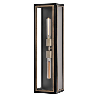 Shaw Large Wall Mount Lantern in Black