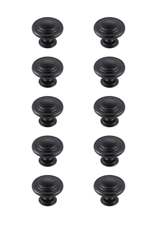 Elegant Lighting - KB2006-MB-10PK - Knob Multipack (Set of 10) - Minu - Matte Black