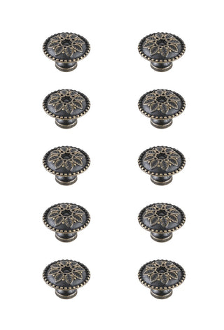 Elegant Lighting - KB2011-AB-10PK - Knob Multipack (Set of 10) - Corio - Antique Bronze