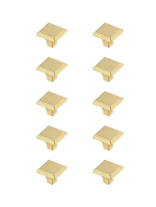 Elegant Lighting - KB2012-GD-10PK - Knob Multipack (Set of 10) - Wilow - Brushed Gold