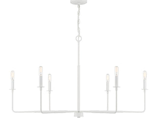 Savoy House - 1-2221-6-83 - Six Light Chandelier - Salerno - Bisque White