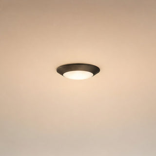 LED Disc Light in Black