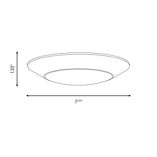 LED Disc Light in White