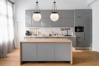 Manor Three Light Pendant in Matte Black