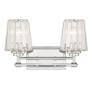 Savoy House - 8-6001-2-109 - Two Light Bathroom Vanity - Garnet - Polished Nickel