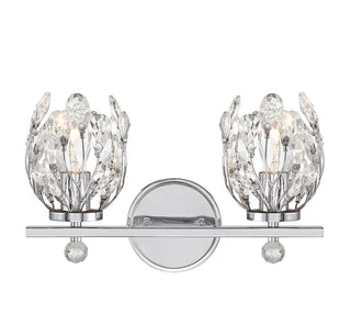 Savoy House - 8-6601-2-11 - Two Light Bathroom Vanity - Moreno - Chrome