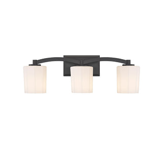Savoy House - 8-7710-3-BK - Three Light Bathroom Vanity - Whitney - Matte Black