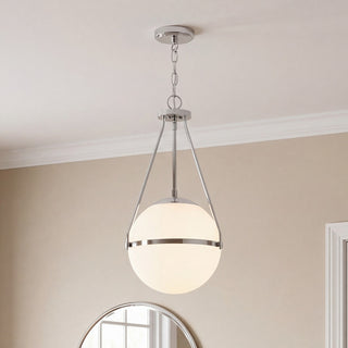 One Light Pendant in Chrome