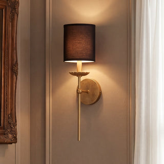 One Light Wall Sconce in True Gold