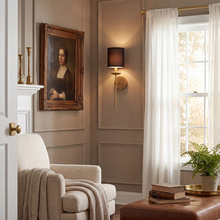 One Light Wall Sconce in True Gold