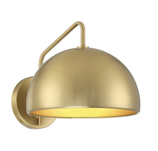 Meridian - M90094NB - One Light Wall Sconce - Natural Brass