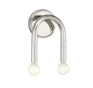 Meridian - M90099PN - Two Light Wall Sconce - Polished Nickel