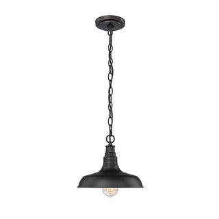 Millennium - 2952-PBK - One Light Outdoor Hanging Lantern - Milltown - Powder Coated Black