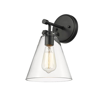 Millennium - 8121-MB - One Light Vanity - Aliza - Matte Black