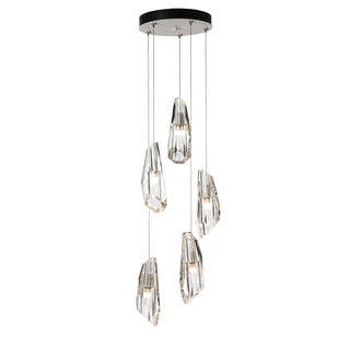 Hubbardton Forge - 131121-SKT-STND-02-CR - Luma 5-Light Pendant - Luma - White