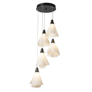 Hubbardton Forge - 131122-SKT-LONG-14-SH1987 - Mobius 5-Light Pendant - Mobius - Oil Rubbed Bronze