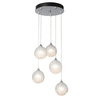 Hubbardton Forge - 131131-SKT-STND-85-FD0750 - Fritz Globe 5-Light Pendant - Fritz - Sterling