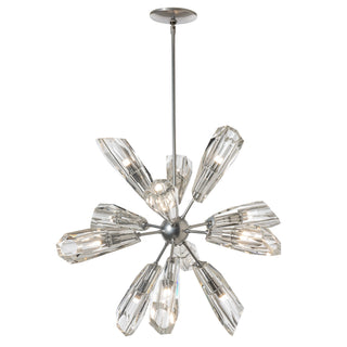 Hubbardton Forge - 131321-SKT-MULT-85-CR - Luma 12-Light Starburst Pendant - Luma - Sterling