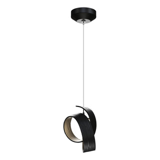 Hubbardton Forge - 161186-SKT-STND-10-GG0711 - Riza Low Voltage Mini Pendant - Riza - Black