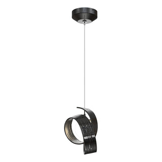 Hubbardton Forge - 161186-SKT-STND-89-GG0711 - Riza Low Voltage Mini Pendant - Riza - Ink