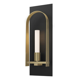 Hubbardton Forge - 201070-SKT-10-86-FD0462 - Triomphe 1-Light Sconce - Triomphe - Black