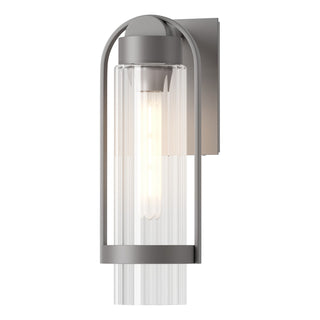 Hubbardton Forge - 302555-SKT-78-ZM0741 - Alcove Small Outdoor Sconce - Alcove - Coastal Burnished Steel