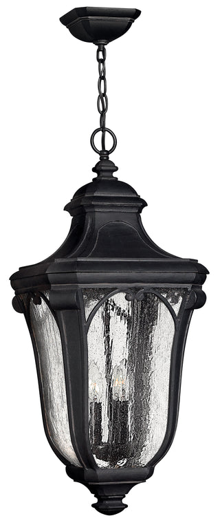 Trafalgar Large Hanging Lantern in Museum Black