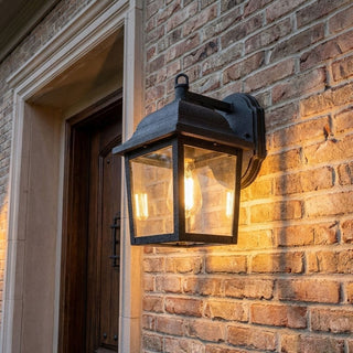 Exterior Collections One Light Wall Mount in Rustic Bronze