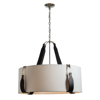 Hubbardton Forge - 104072-SKT-24-LK-SF2812 - Saratoga Large Pendant - Saratoga - Polished Nickel