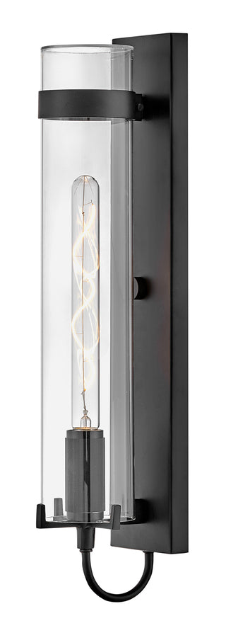 Ryden Large Wall Mount Lantern in Black