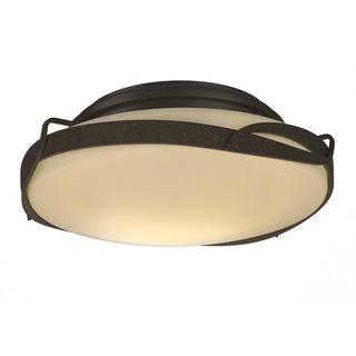 Hubbardton Forge - 126740-SKT-07-GG0097 - Flora Flush Mount - Flora - Dark Smoke