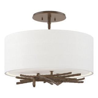 Hubbardton Forge - 127660-SKT-05-SF1505 - Brindille Semi-Flush - Brindille - Bronze