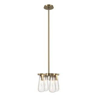 Hubbardton Forge - 131062-SKT-MULT-86-ZM0718 - Eos Semi-Flush/Pendant - Eos - Modern Brass