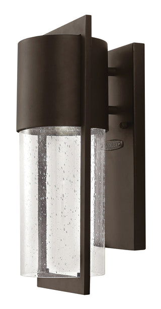 Shelter Medium Wall Mount Lantern in Buckeye Bronze