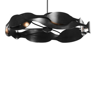 Hubbardton Forge - 132160-SKT-MULT-10 - Waves Pendant - Waves - Black