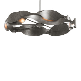 Hubbardton Forge - 132160-SKT-MULT-20 - Waves Pendant - Waves - Natural Iron