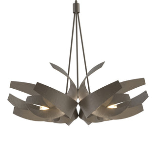 Hubbardton Forge - 136505-SKT-MULT-07-YE0377 - Corona Large Pendant - Corona - Dark Smoke