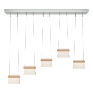 Hubbardton Forge - 136570-LED-STND-82-WD-YE0560 - More Cowbell LED Pendant - Cowbell - Vintage Platinum
