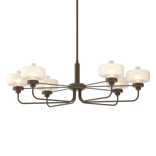 Hubbardton Forge - 137840-SKT-MULT-05-WC0593 - Nola Pendant - Nola - Bronze