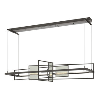 Hubbardton Forge - 139754-LED-STND-07-85 - Summer LED Pendant - Four Seasons - Dark Smoke