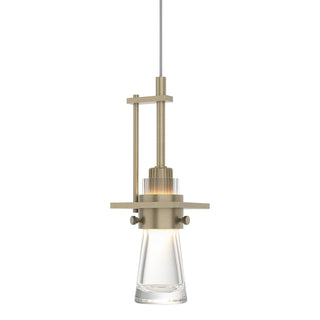 Hubbardton Forge - 161060-SKT-STND-84-ZM0343 - Erlenmeyer Low Voltage Mini Pendant - Erlenmeyer - Soft Gold