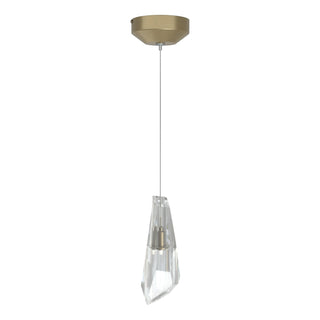 Hubbardton Forge - 161321-SKT-STND-84-CR - Luma Mini Pendant - Luma - Soft Gold