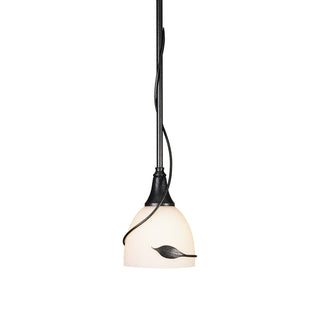Hubbardton Forge - 182660-SKT-MULT-20-GG0001 - Twining Leaf Mini Pendant - Leaf - Natural Iron