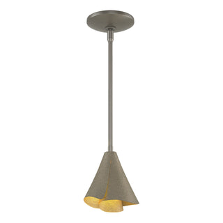 Hubbardton Forge - 184500-SKT-MULT-07 - Mobius Steel Shade Mini Pendant - Mobius - Dark Smoke