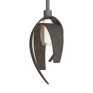 Hubbardton Forge - 186500-SKT-MULT-07 - Corona Mini Pendant - Corona - Dark Smoke