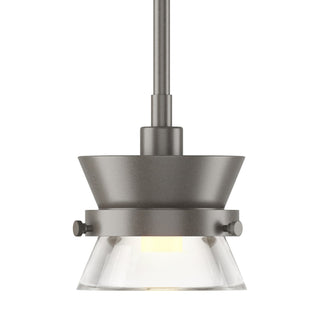 Hubbardton Forge - 187250-SKT-MULT-07-ZM0378 - Apparatus Mini Pendant - Apparatus - Dark Smoke