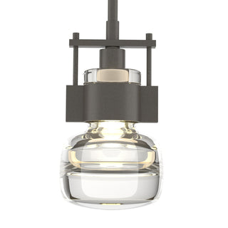 Hubbardton Forge - 187300-SKT-MULT-07-ZM0435 - Cuff Small Mini Pendant - Cuff - Dark Smoke