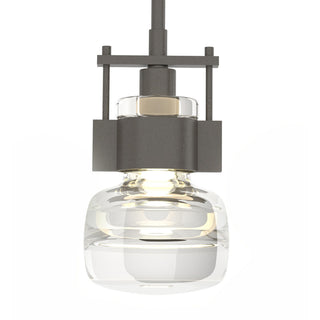 Hubbardton Forge - 187340-SKT-MULT-07-ZM0447 - Cuff Large Mini Pendant - Cuff - Dark Smoke