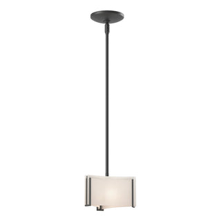 Hubbardton Forge - 188100-SKT-MULT-10-BB0156 - Exos Delta Mini Pendant - Exos Glass - Black