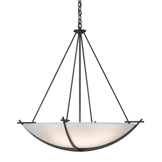 Hubbardton Forge - 194531-SKT-07-GG0170 - Compass Large Scale Pendant - Compass - Dark Smoke